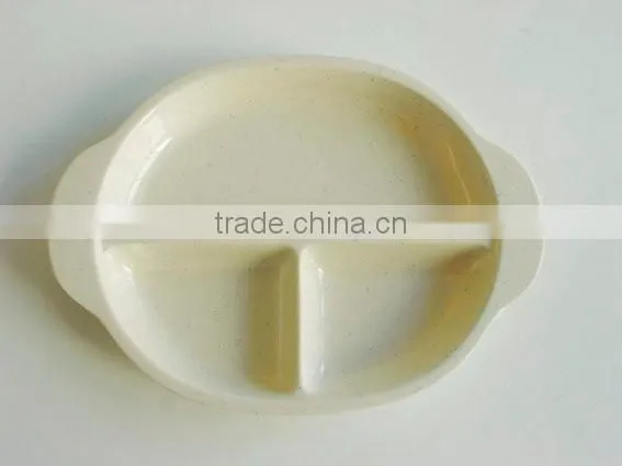 high quality of 100% melamine tray for food with SGS certificate