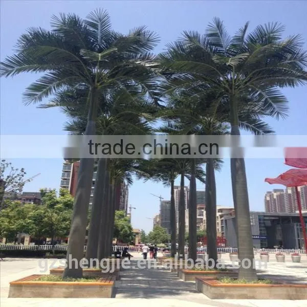 LXY072523 large outdoor artificial palm trees cheap artificial king coconut tree