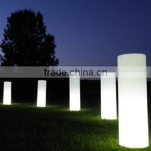 Party or wedding event used led illuminated pillar/ colorfull changable led light up pillar in different size