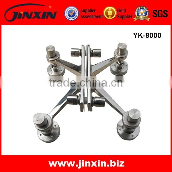 Stainless Steel Spider Glass System Glass Curtain Wall Spider