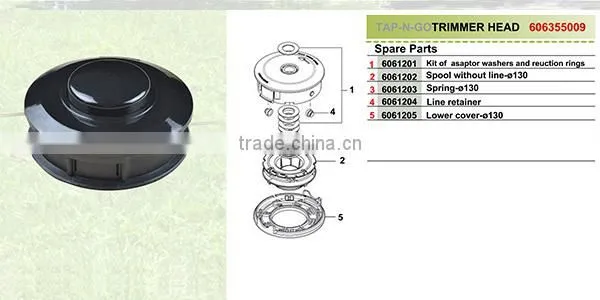 Professional 2 Trimmer Lines For Gas Powered Weed Trimmers Head