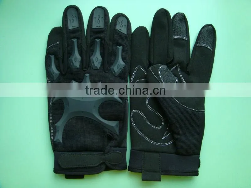 Black Liner Glove Touchscreen