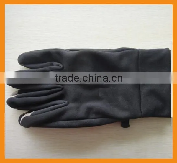 Black Liner Glove Touchscreen