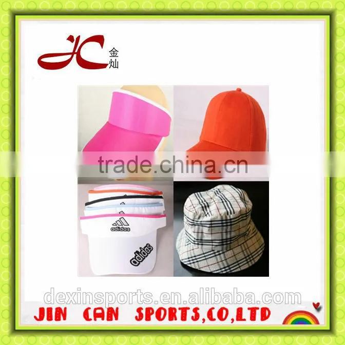 sports golf sun visor cap with printing