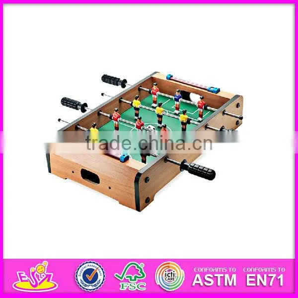 2016 New design hand play kids wooden football table W11A031