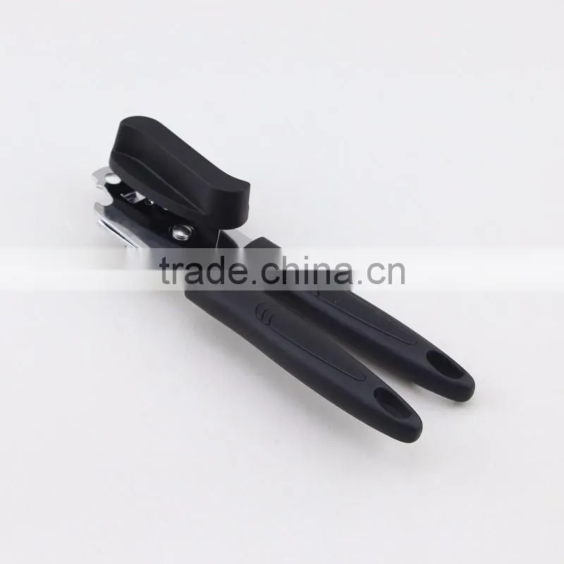 Black Handle Multi Can Opener for Kitchen Use