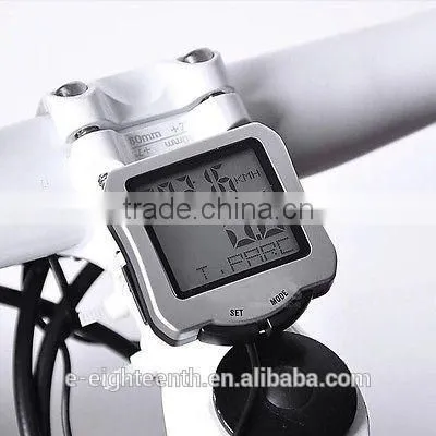2016 new hot Cycling Bike Bicycle Computer Odometer Speedometer 30 functions Backlight Black 570