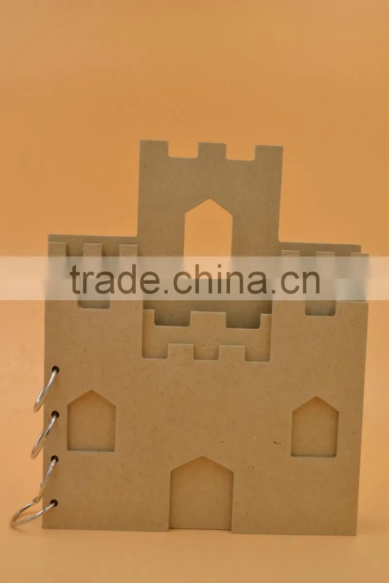 MDF craft,DIY wood crafts sticker by child