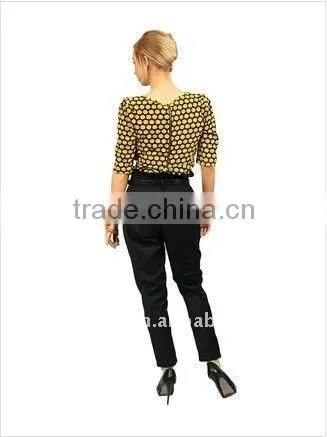 2012 hot selling plain women oversize cotton t-shirt