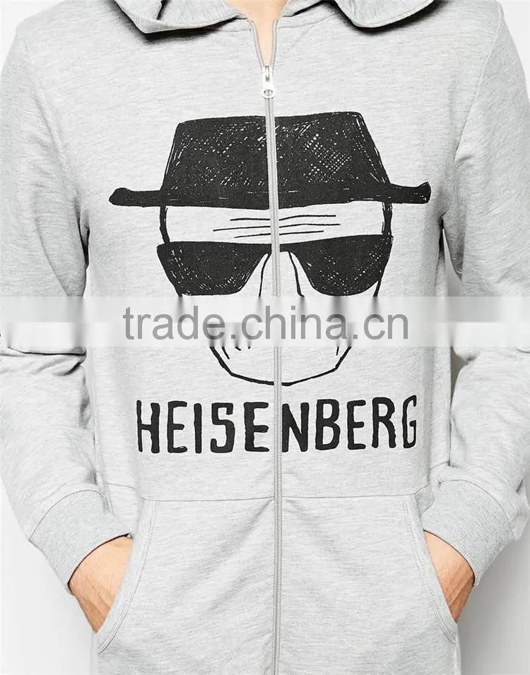 PA0040A men's breaking bad print onesie pajamas