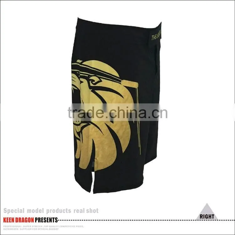 High Quality Custom Printed Sportswear Compression Mma Boxing Shorts