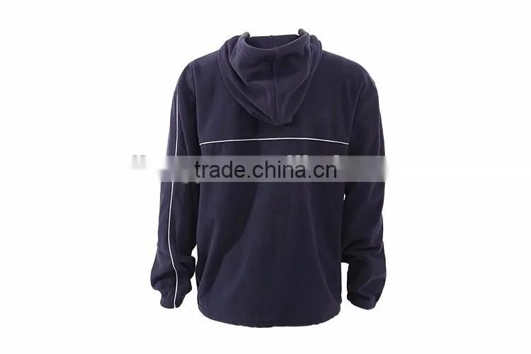 Custom men's 100 polyester polar fleece outdoor jacket