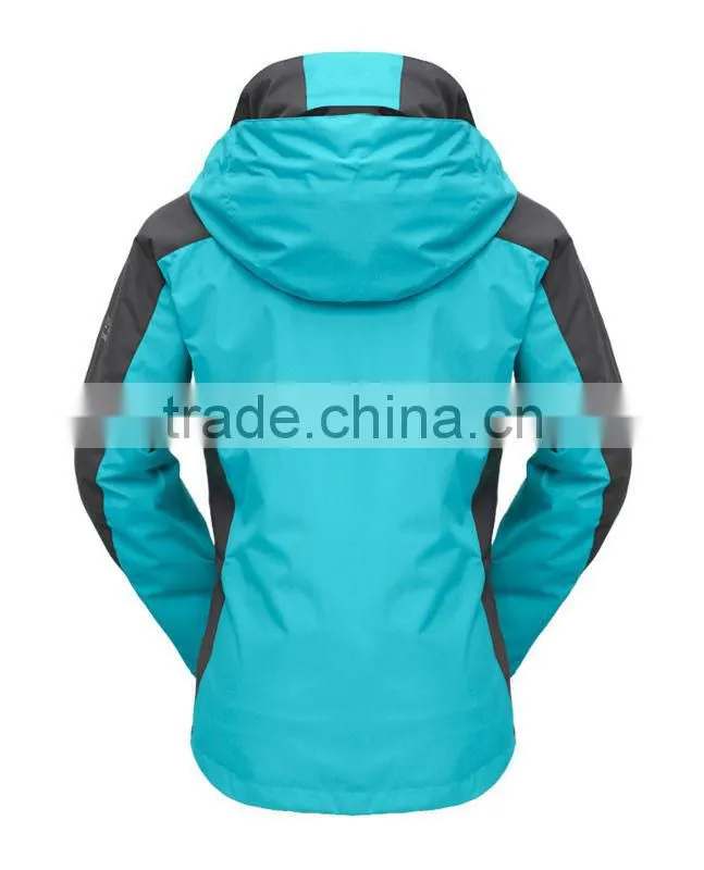 fashion women outdoor jacket waterproof&breathable,women's waterproof jacket