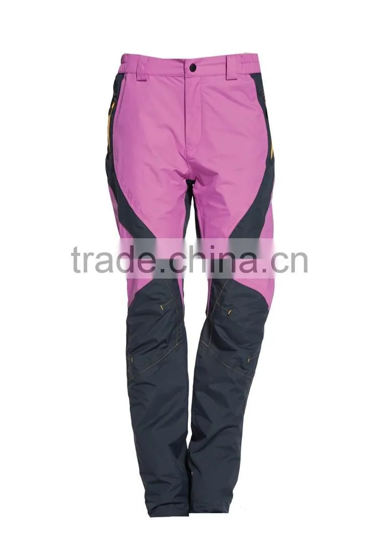 Outdoor waterproof womenis custom ski pants and snow pants
