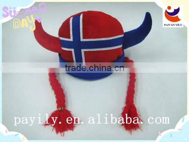 carnival hats clown party hats crazy hat for football fans for funny