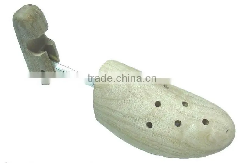 Fancy birch wood boot shoe stretcher