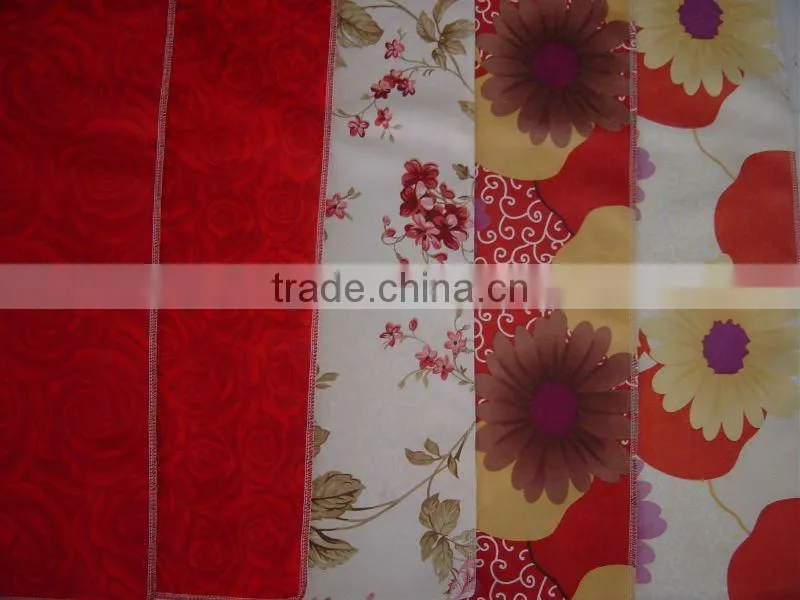 Damask ticking-642-2/100 cotton single jersey knitted fabric/polyester knit fabric