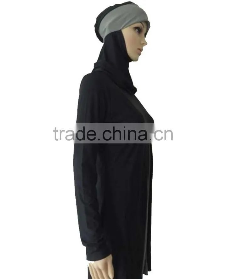 2016 Hot Sales Woman Ruffle Muslim Swimsuit Costume