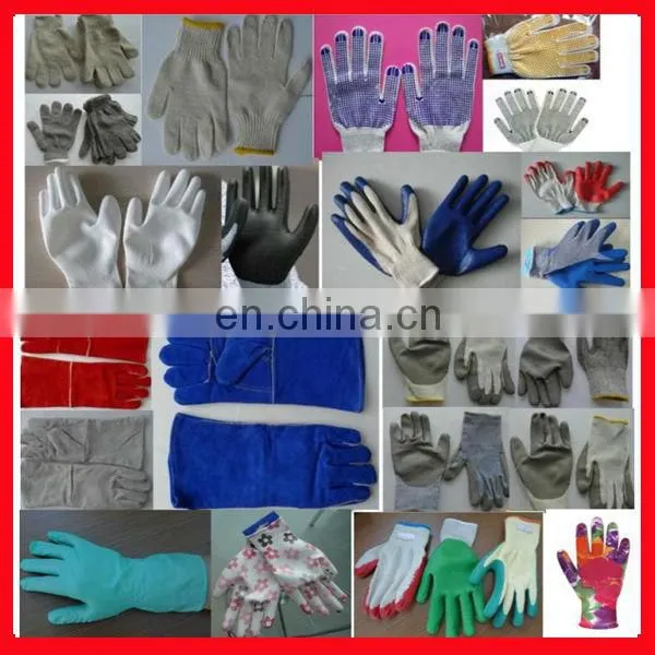 leather gloves top quality work/gloves for welders