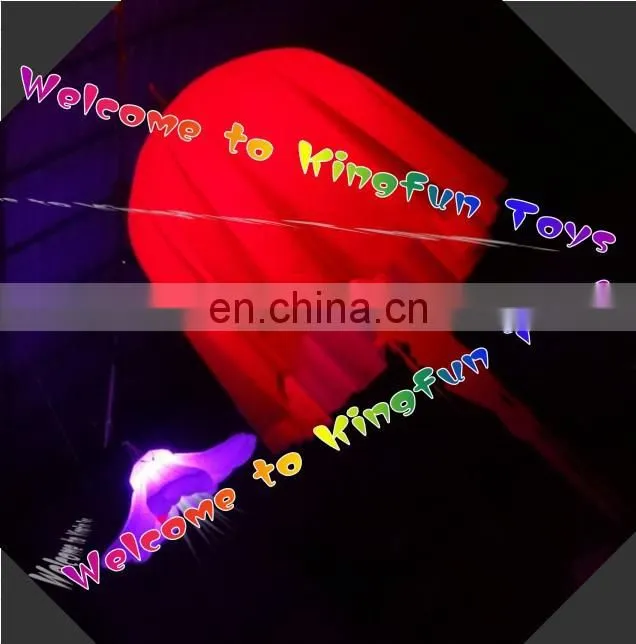 1.5M inflatable jellyfish with LED lights