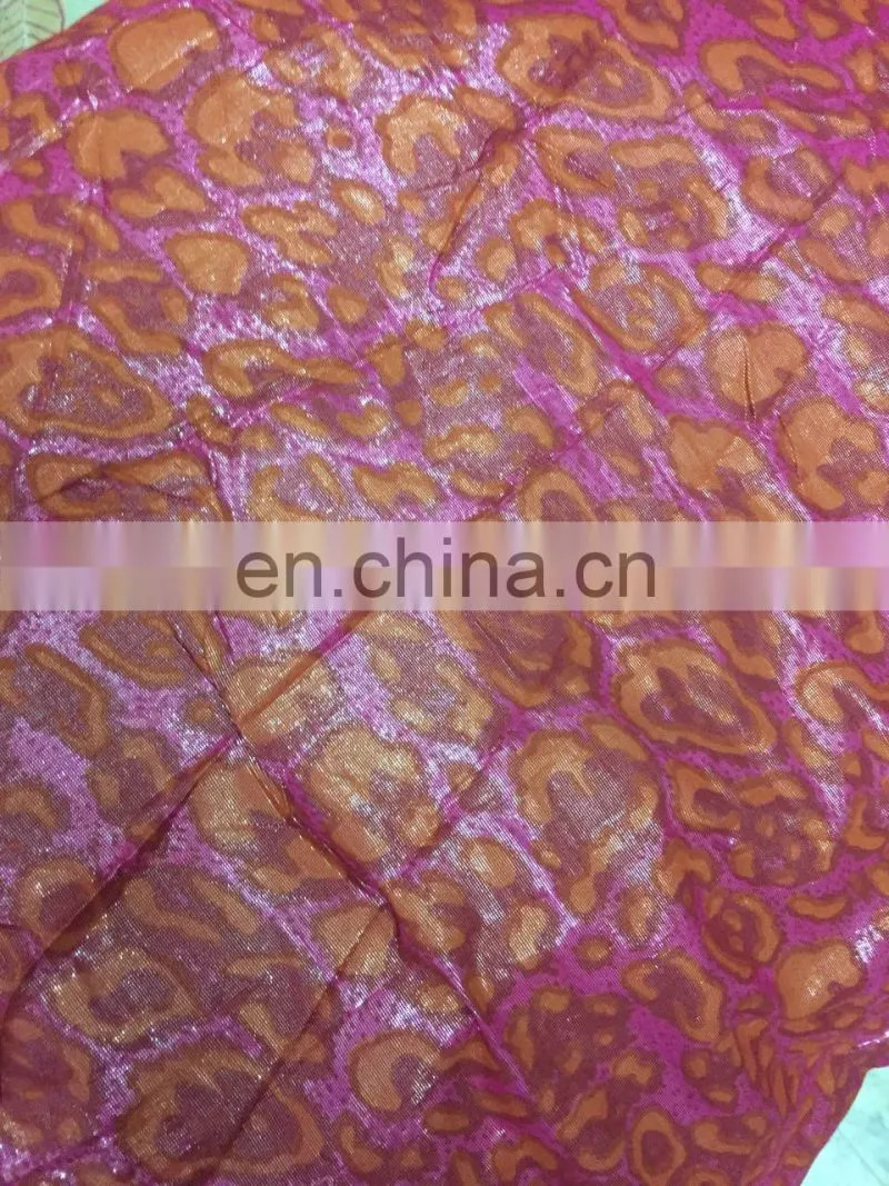 cotton scarfs shimmer animal prints