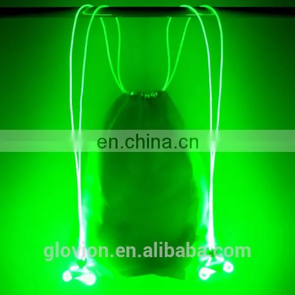 Glovion outdoor flashing bag colorful sport bags led backpack