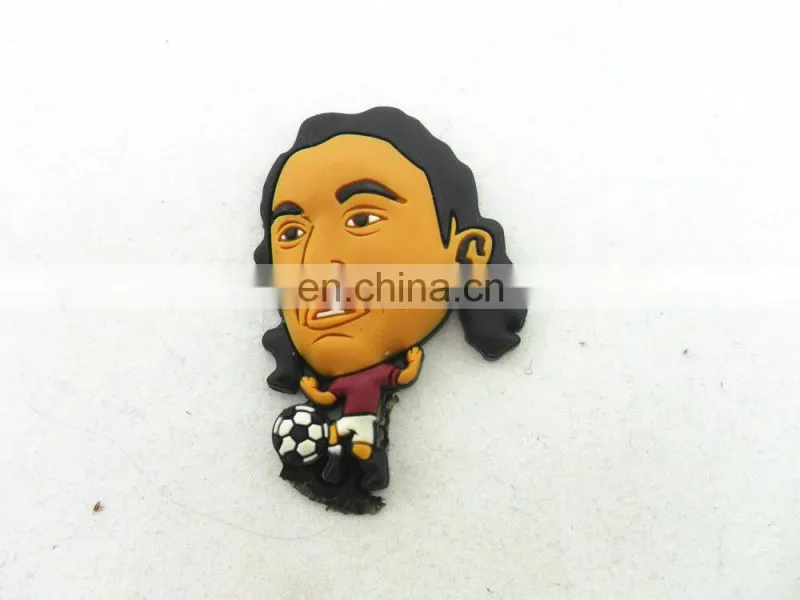 custom logo 3D cartoon rubber/silicone PVC label/badge
