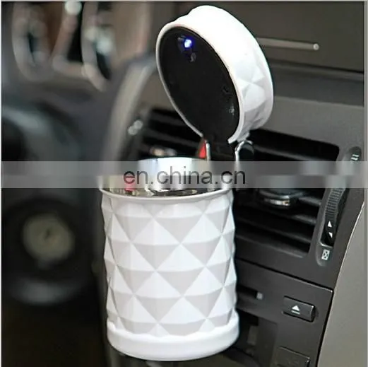 Car ashtray with LED light