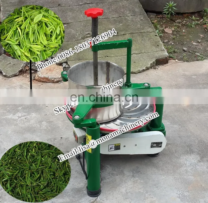 Original tea roller,black tea leaf rolling machine black tea twisting-rolling machine