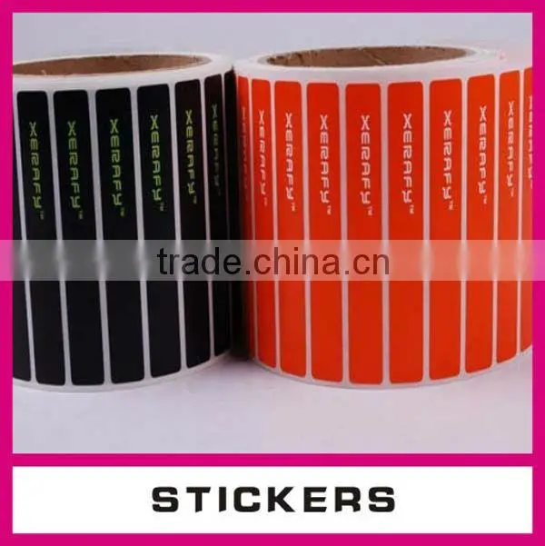 Customized die cut waterproof vinyl sticker