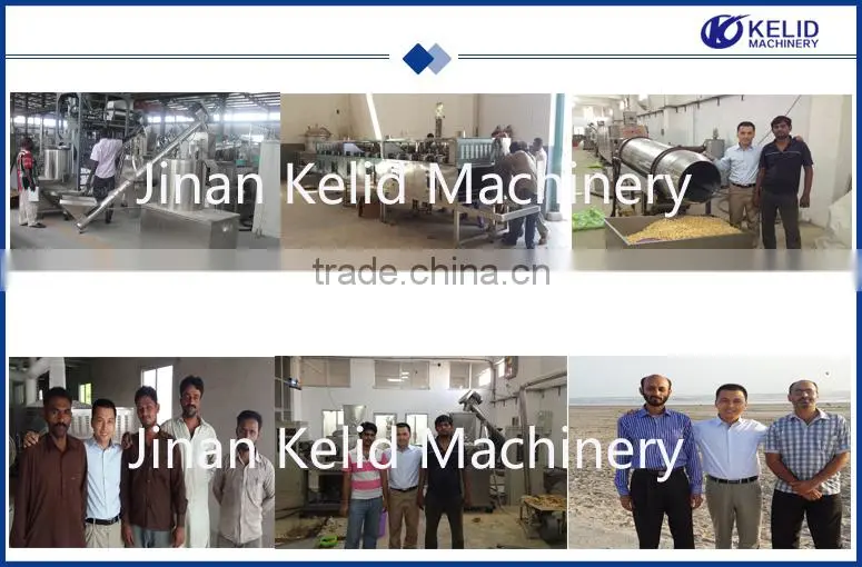 automatic high yield hot sale oil drilling starch extruder machine