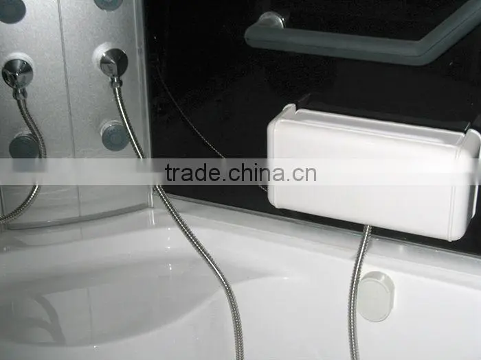 Luxury Design Corner Freestanding Rectangle Acrylic Steam Shower Room