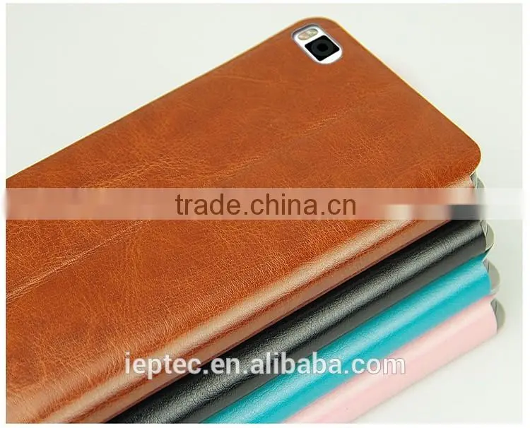 MOFi RUI Series PU leather Flip Mobile Phone Cases Cover for Huawei Ascend P8, Huawei Grace, Huawei m100-ul00