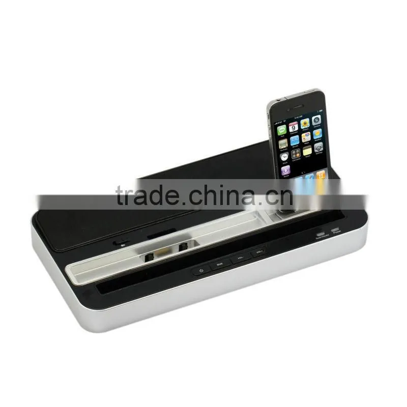 Hot selling! For SamSung/iPad/iPhone/iPod Multiple Charger Speaker Stand IP115