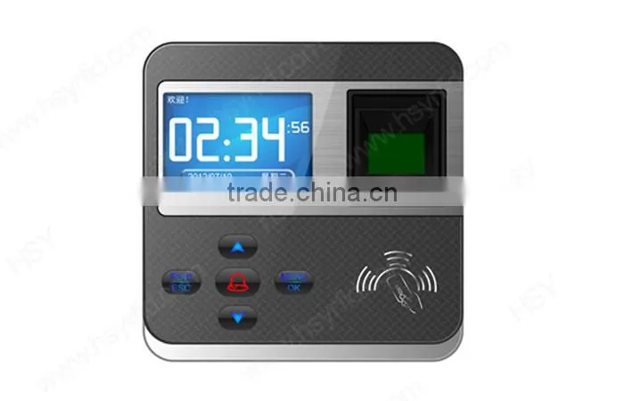 Biometric time attendance for time recorder and fingerprint access control with TCP/IP RS485 USB interface and Software