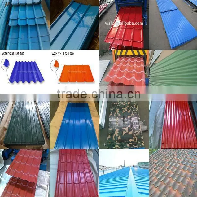 0.8-1.2mm Painted Corrugated Steel Floor Deck Sheet