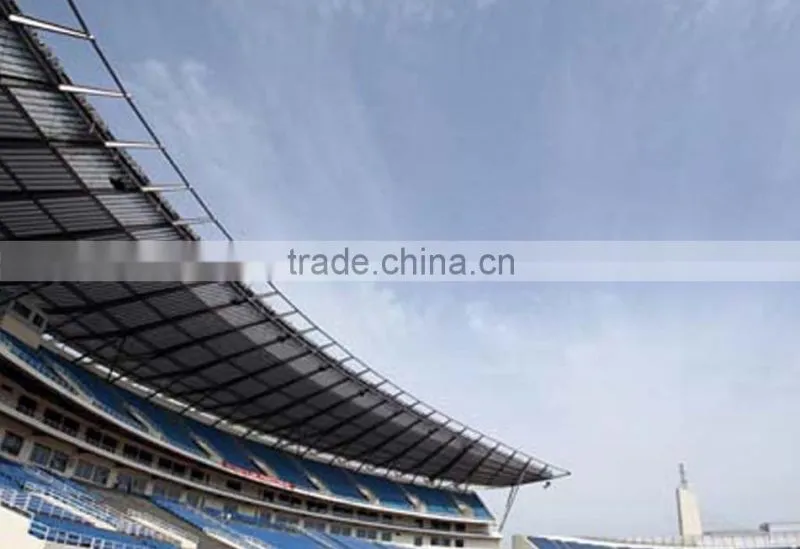 Steady steel building structure bleachers