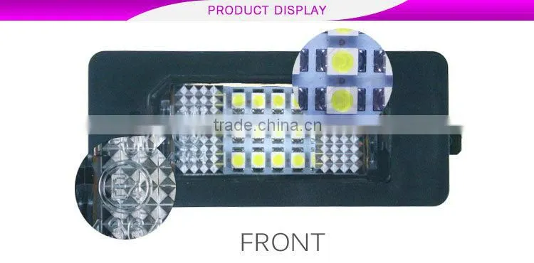 zenyo factory price 12 months warranty energy-saving led license plate light for BMW E93 M3 4D sedan