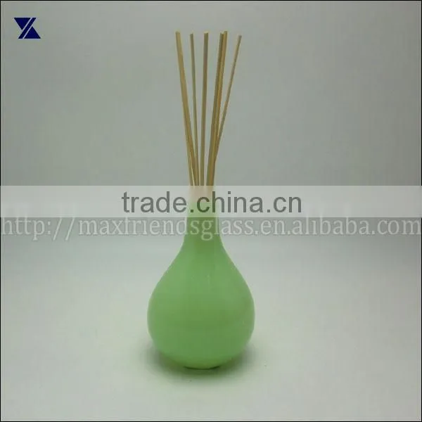 250ml light blue glass bud vase