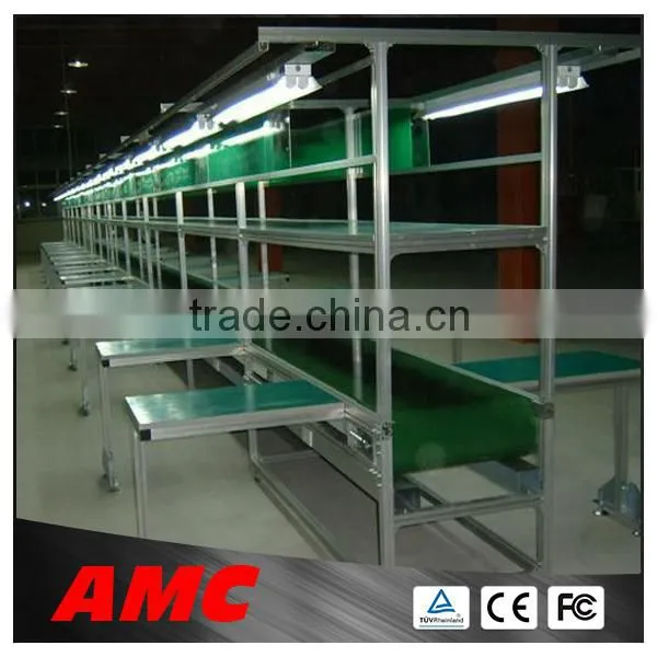 warehouse belt conveyor with different size,low noise,high speed.