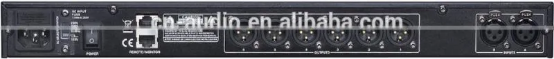 China High Quality Professional Speaker Equalizer with DSP DSP-2X6