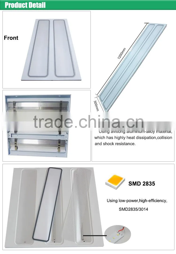 CE ul rohs 40w flat solar panel led lamp made in China