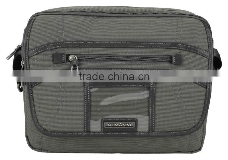 fashion new stylish waterproof and durable nylon waterproof long strap messenger bag for men
