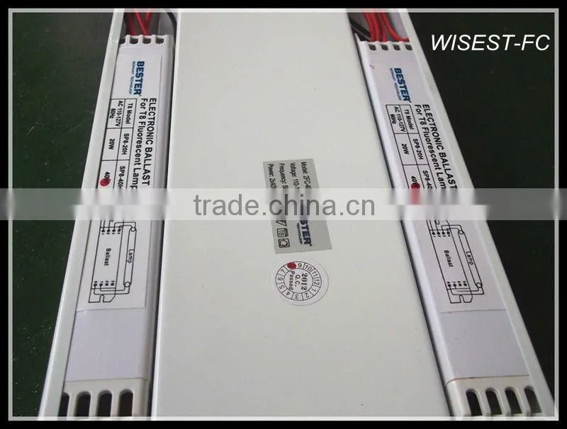 T8 double tube SAA CE ROHS kitchen fluorescent light covers 2x18w with pc cover