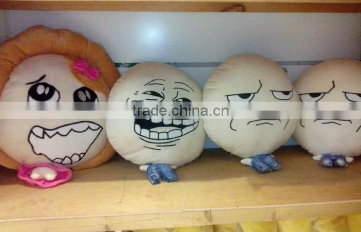 2014 Best Selling cotton pillow Creative birthday present pillow