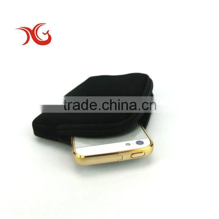 China factory mobile phone pouch handmade phone pouch