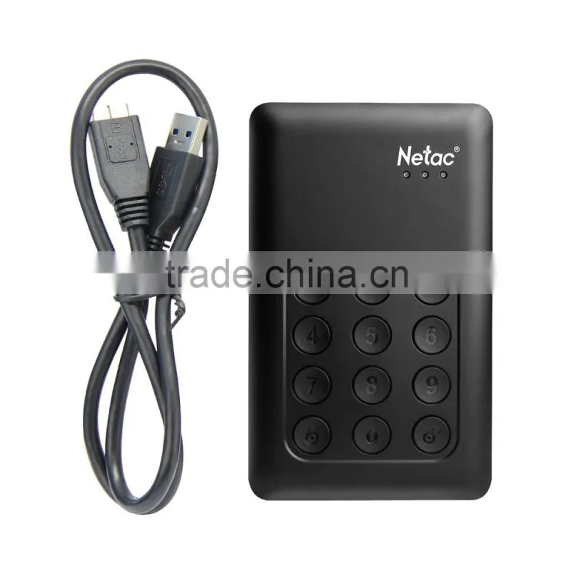Netac AES new design portable 500gb portable hard drive