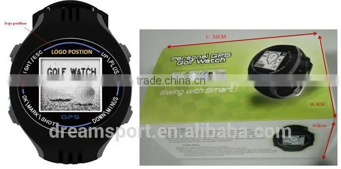 Waterproof Scorecard Wrist Watch with GPS for Golf Multifunction Golf Watch