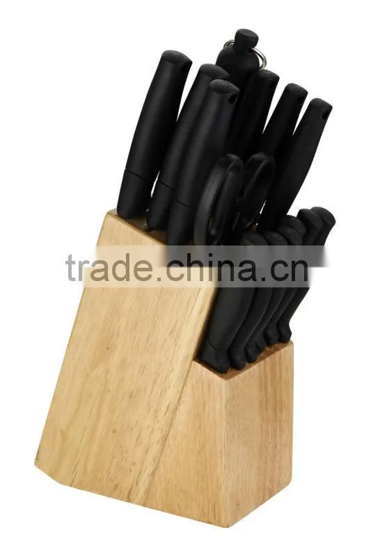 BAKELITE HANDLE 15PCS KITCHEN KNIFE SET