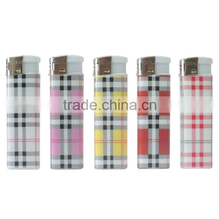 China yiwu wholesale cheap disposable cigarette lighter with wrap paper